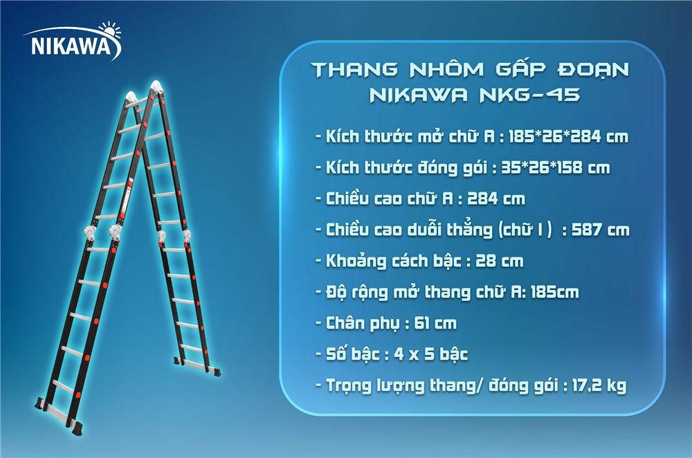 thang nhôm gấp đa năng 
